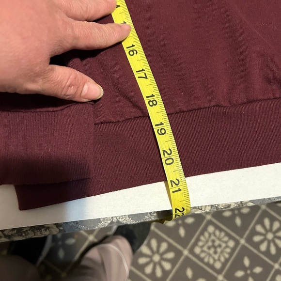 Victoria's Secret Maroon Cowl Neck Sweater - Picture 5 of 7